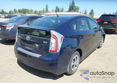 2013 Toyota Prius Two из США, поврежденный, VIN JTDKN3DUXD1637387